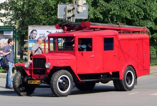 Пожарная машина ПМЗ-11 УралЗиС-5